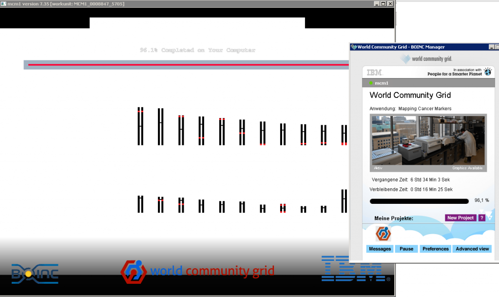 world community grid - donate computing power - map cancer markers project