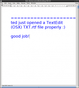 ted opens TXT.rtf