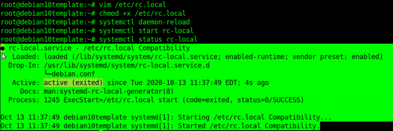 Update rc d debian не работает