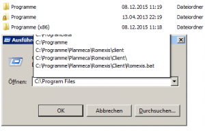 Program Files Programme