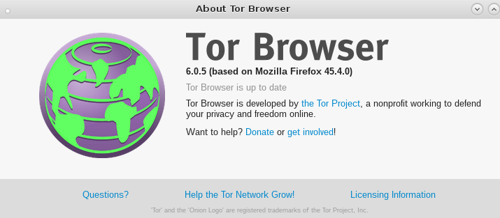 the tor browser bundle should not