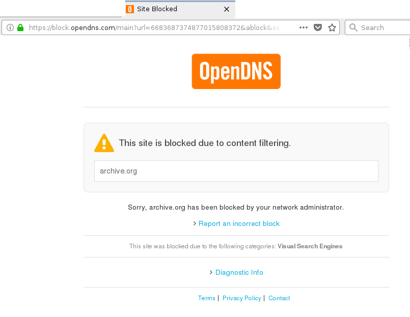What is wrong with OpenDNS – HSTS SSL problems – Peer’s Certificate issuer is not recognized