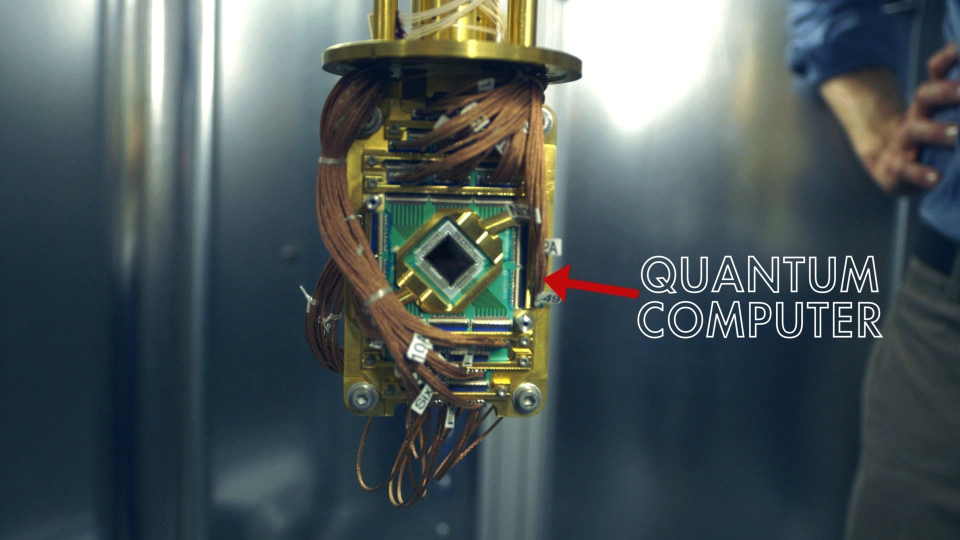 quantum computing and a universe wide wireless communication network faster than the speed of light