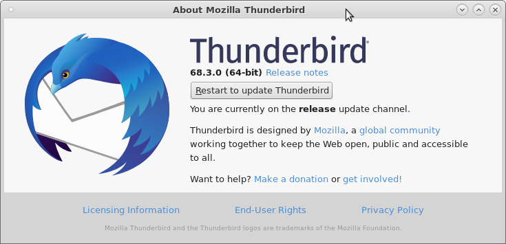 Mail Thunderbird – disable JavaScript