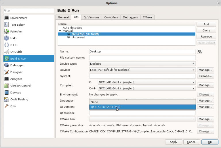 Как установить qt5 debian