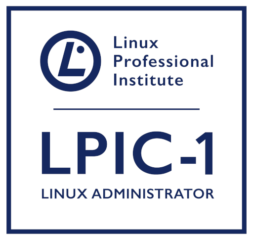Proud to be LPIC1 certified