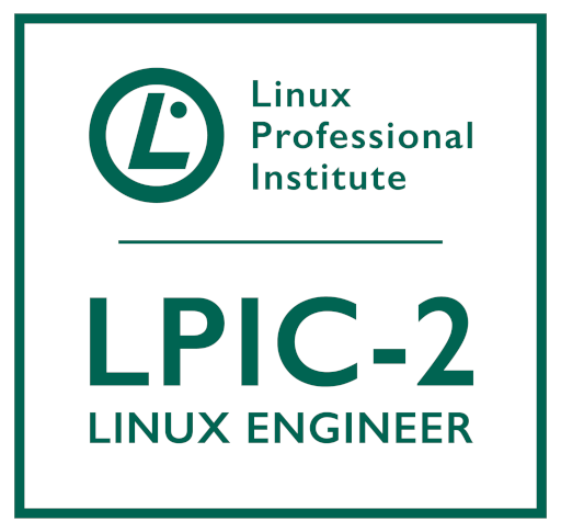 Proud to be LPIC2 certified
