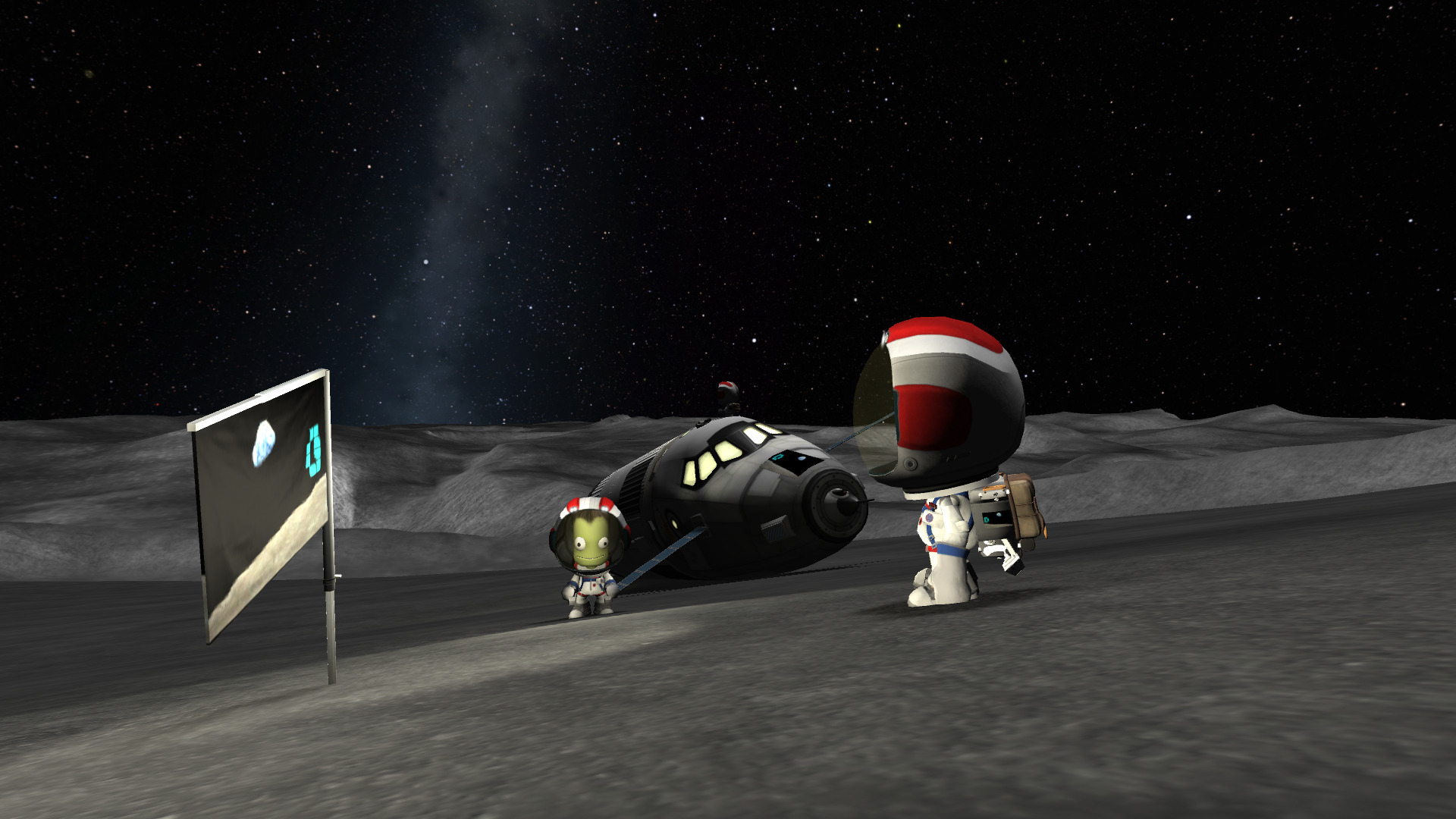 Image 894: animated autopilot game:kerbal_space_program gif moon mun  streamer:joel