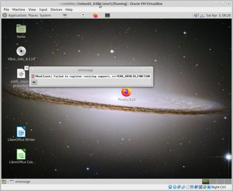 virtualbox 64 bit support