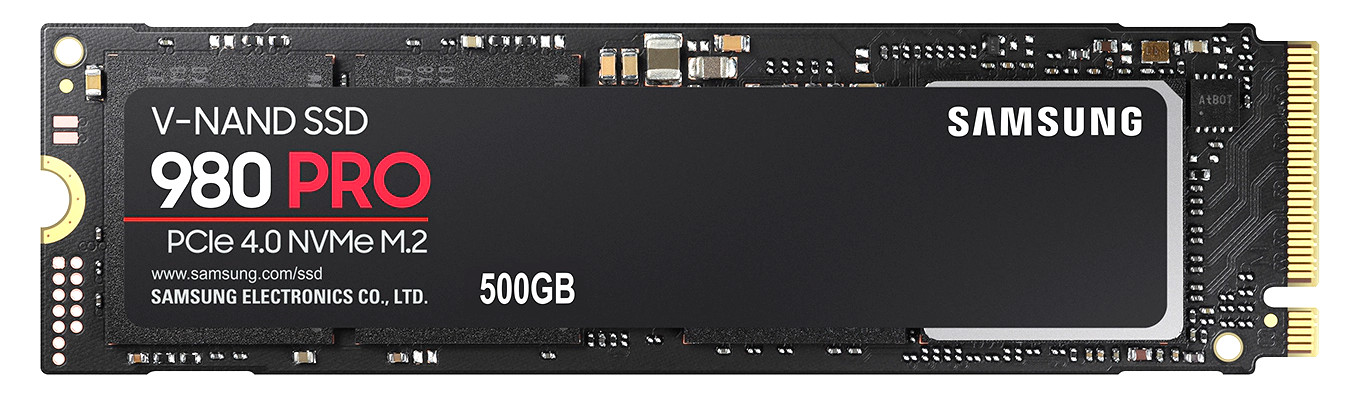 ATTO Disk Benchmark Result Samsung 980 Pro PCIe 4.0 NVMe SSD 500GB MZ-V8P500BW on older Asus Prime H270M Plus (i5)