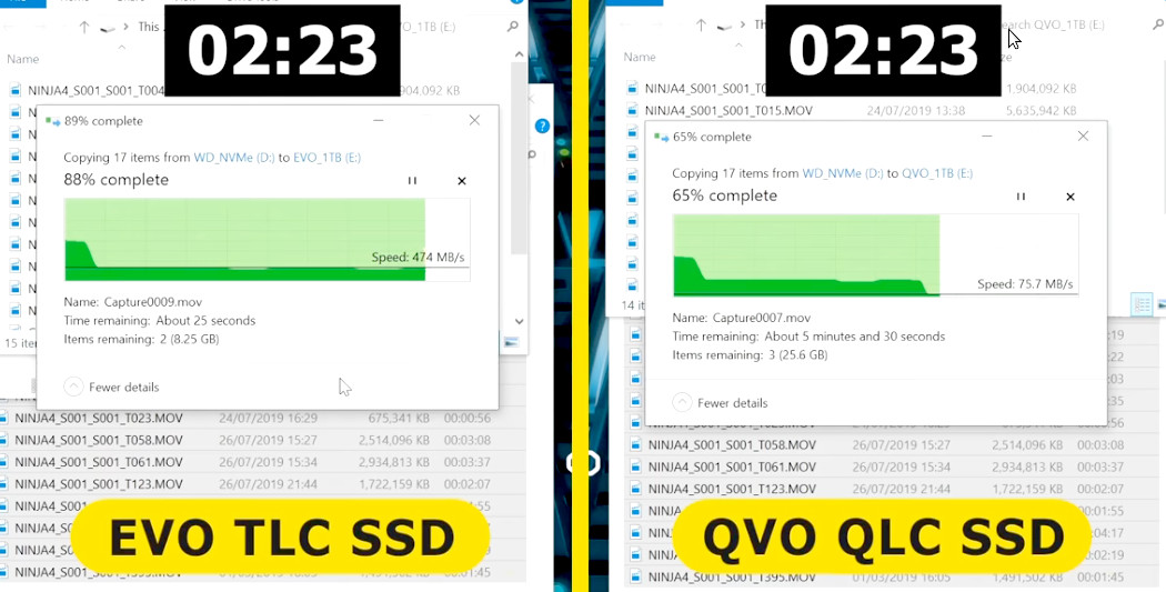 why TLC SSDs are (still) better than QLC SSDs