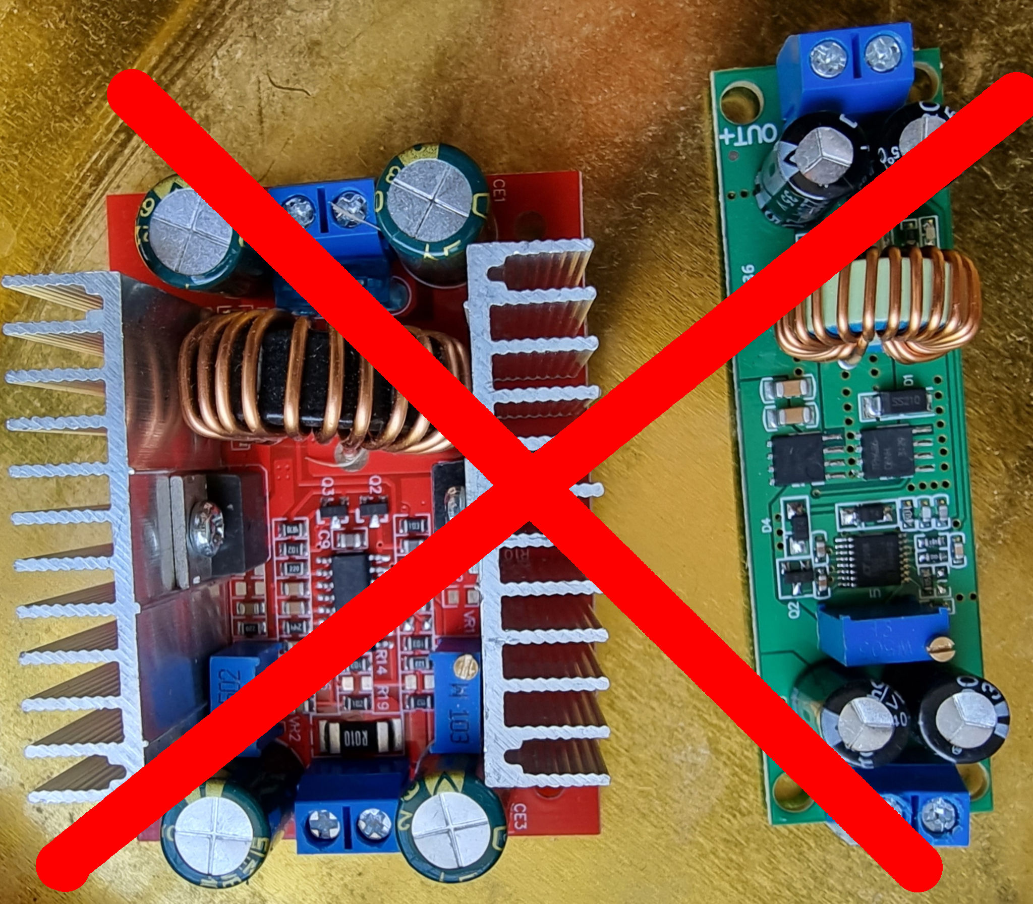 what DC-DC step down step up BUCK converter Made in China actually