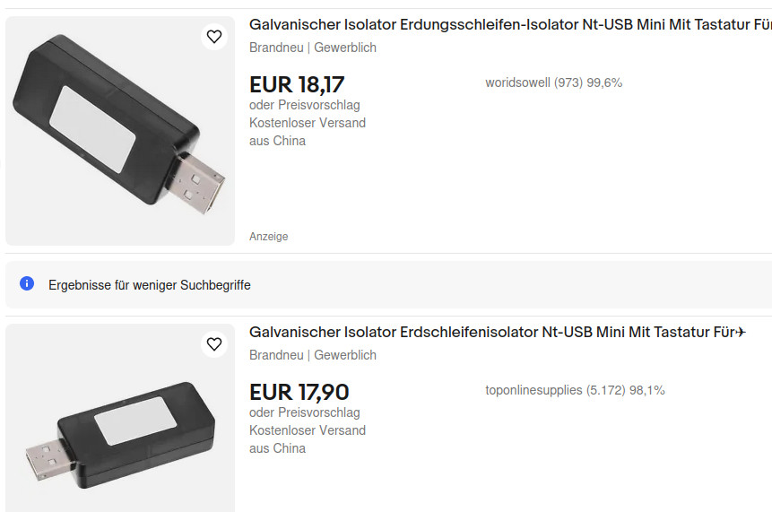 https://www.ebay.de/sch/i.html?_from=R40&_nkw=Galvanischer+Isolator+Erdungsschleifen-Isolator+Nt-USB+Mini+Mit+Tastatur+Für&_sacat=0