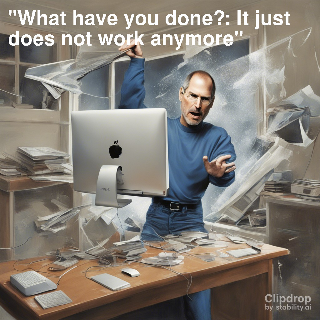 Steve Jobs would puke about what Apple has become – iMac 2019 horror reinstall – why this user avoids Apple like the PLAGUE – how to fix – this copy OSX application is damaged and can’t be used to install macOS – Diese Version des Programms ist beschädigt kann nicht für die Installation von macOS verwendet werden